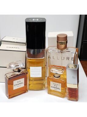 CHANEL 5 Pieces Perfume New and Used 291-081525
